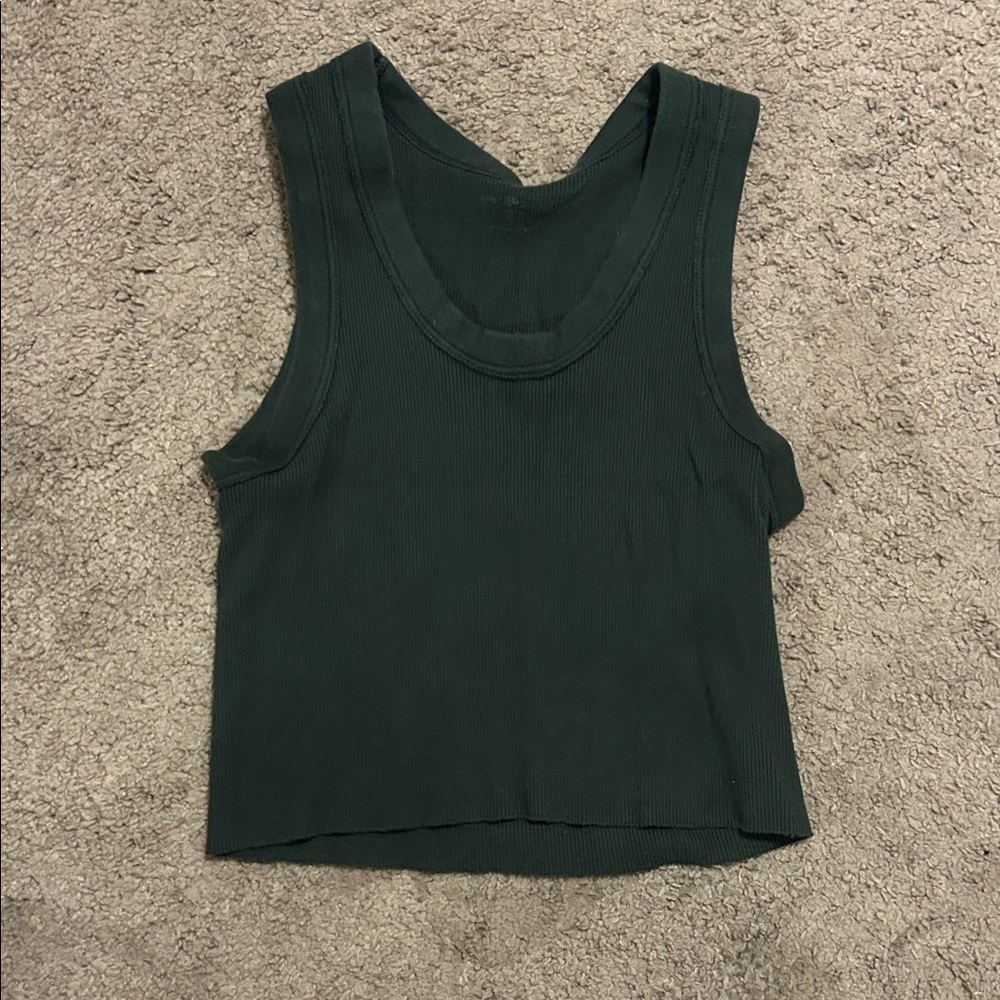 PacSun Forest Green Tank Top